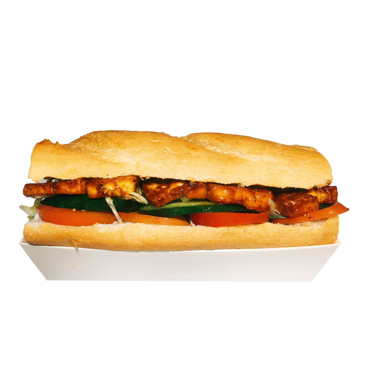 BBQ Tofu Sub -large 7"